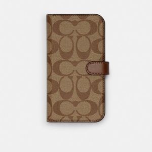 Coach iPhone portfolio case iPhone 13 pro max